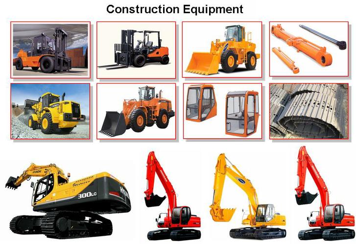 Các loại thiết bị công nghiệp sử dụng trong xây dựng