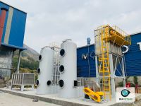 Hệ thống xử lý khói lò đốt rác y tế - Tập đoàn INDEVCO tỉnh Quảng Ninh